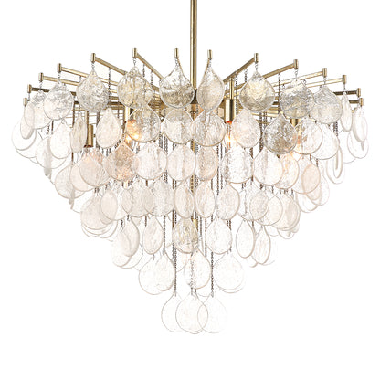 Uttermost Goccia 8 Light Tear Drop Glass Pendant 21583