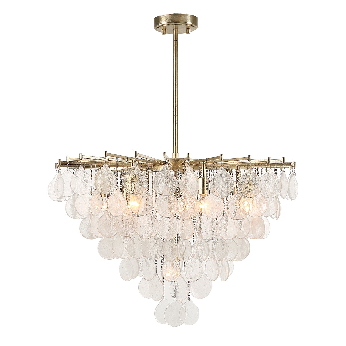 Uttermost Goccia 8 Light Tear Drop Glass Pendant 21583