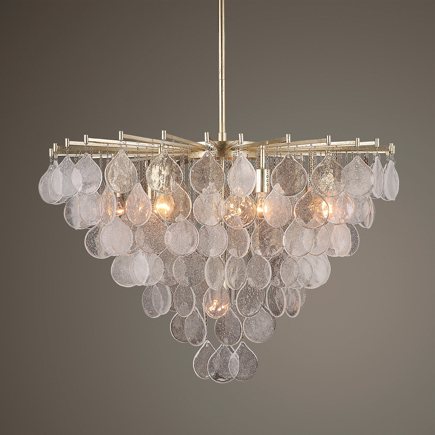 Uttermost Goccia 8 Light Tear Drop Glass Pendant 21583