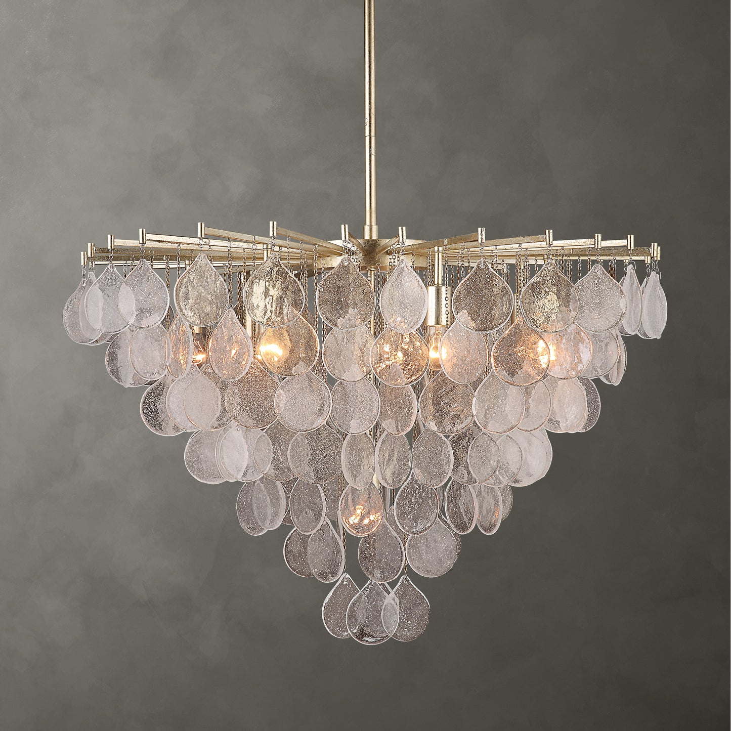 Uttermost Goccia 8 Light Tear Drop Glass Pendant 21583