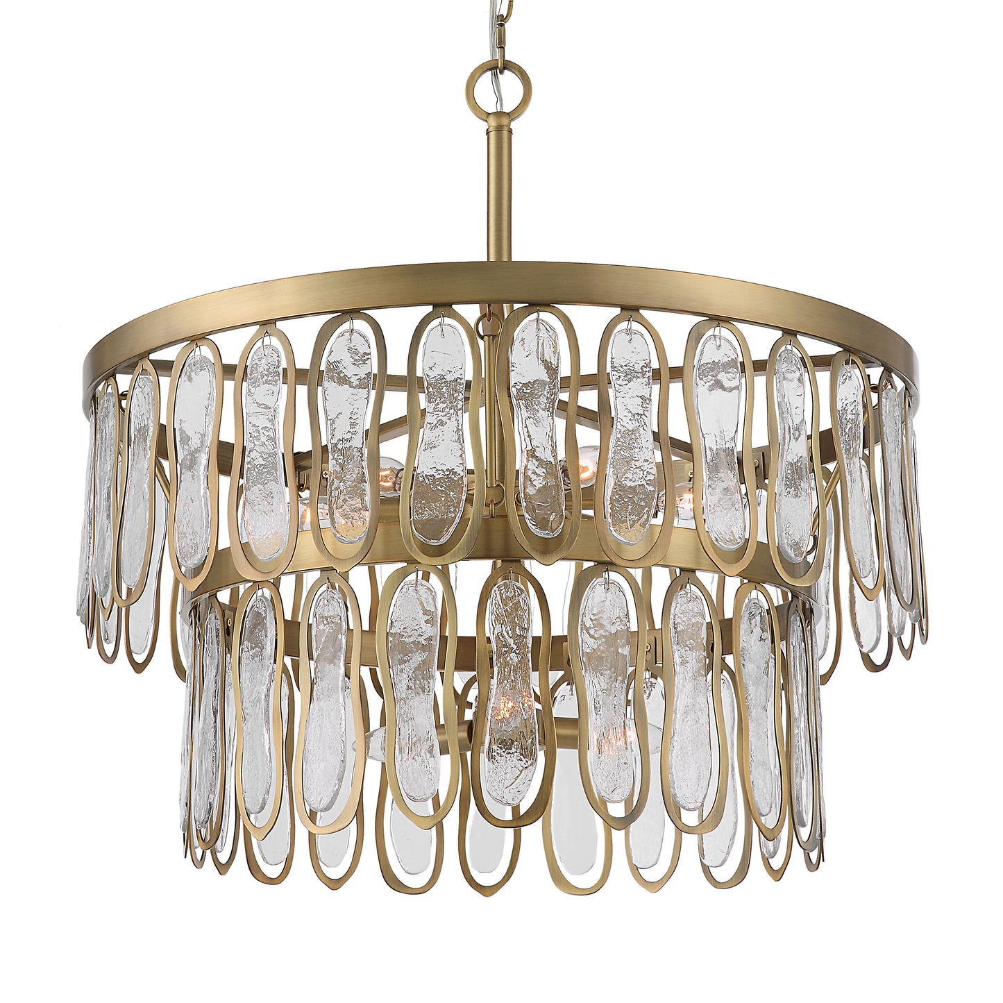 Uttermost Aurelie 9 Light Round Pendant 21586