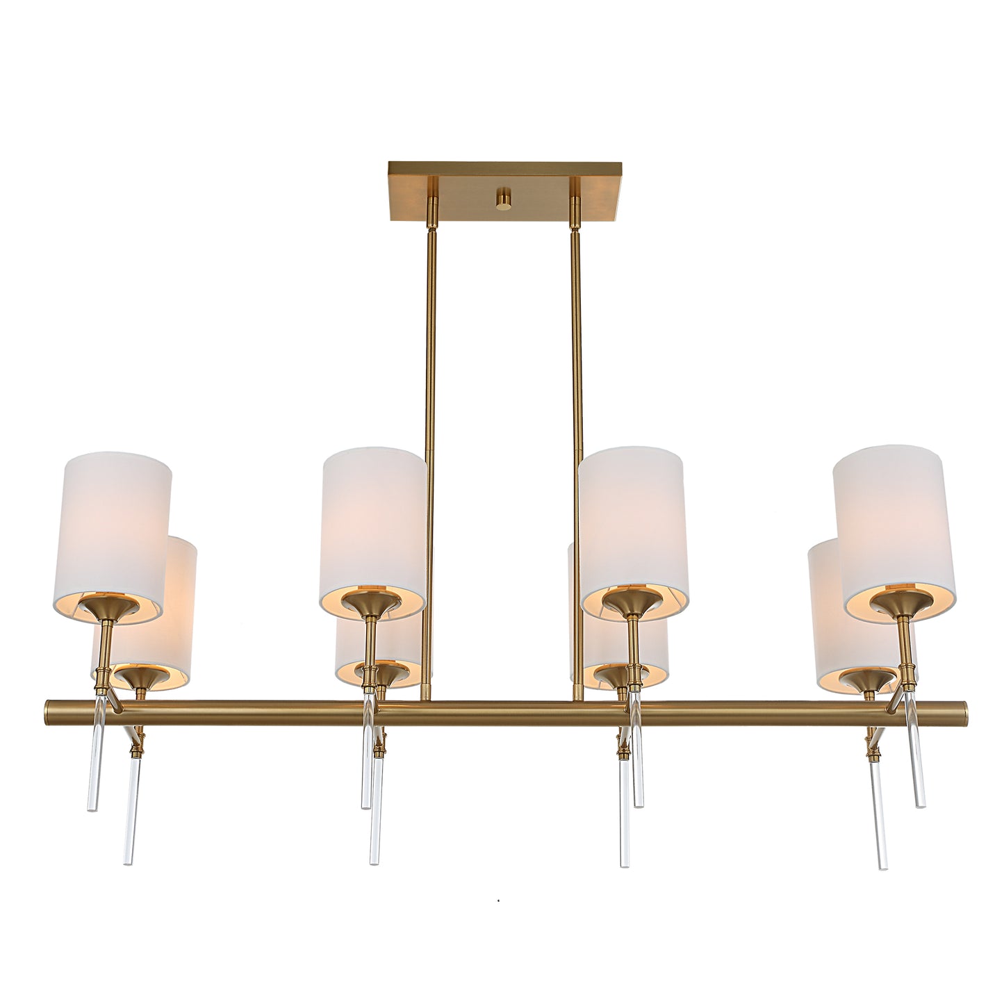 Uttermost Awyr 8 Light Linear Chandelier 21388