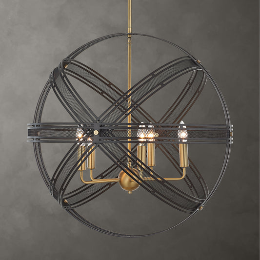 Uttermost Spherical 5 Light Pendant 21606