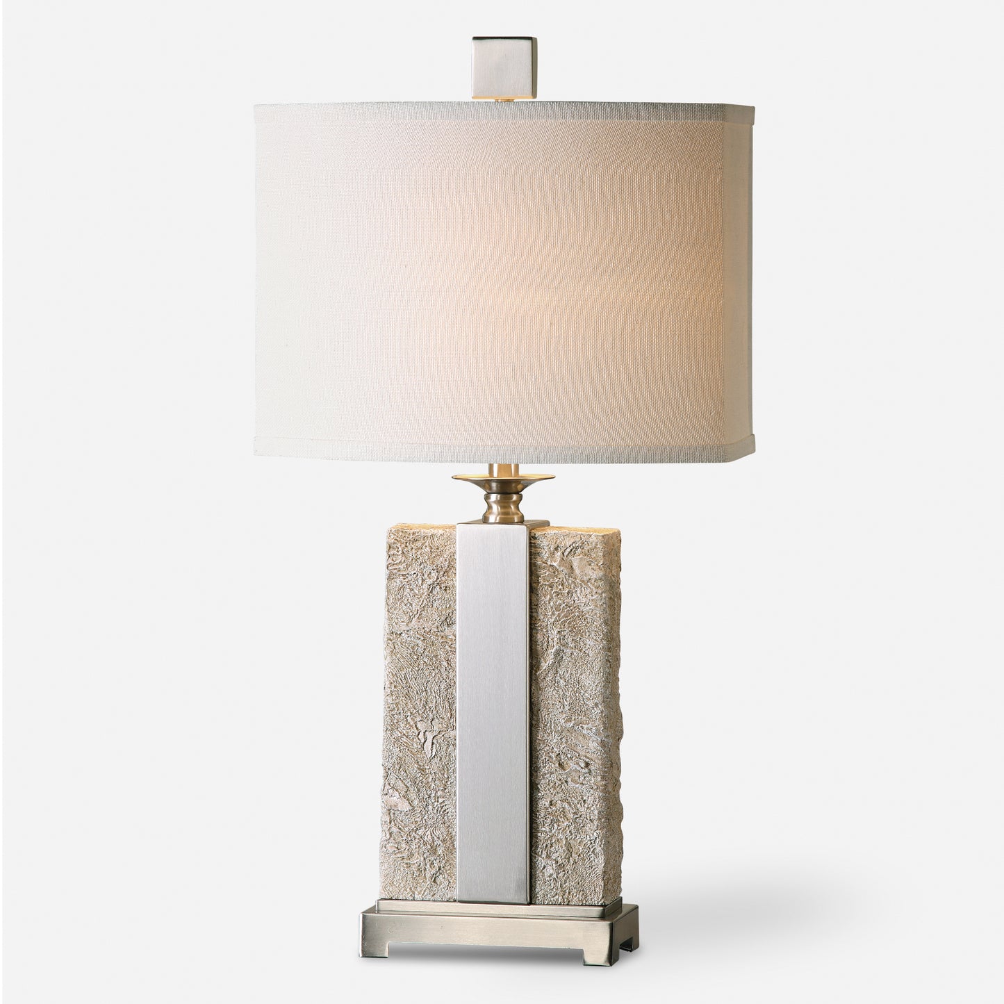 Uttermost Bonea Stone Ivory Table Lamp 26508-1