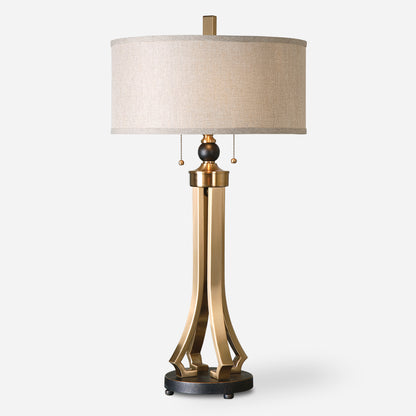 Uttermost Selvino Brushed Brass Table Lamp 26631-1