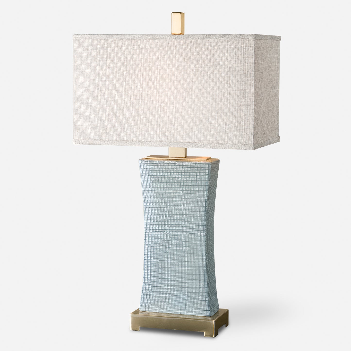 Uttermost Cantarana Blue Gray Table Lamp 26673-1