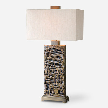 Uttermost Canfield Coffee Bronze Table Lamp 26938-1