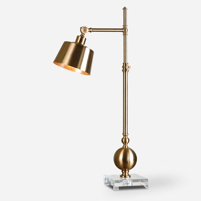 Uttermost Laton Brushed Brass Task Lamp 29982-1