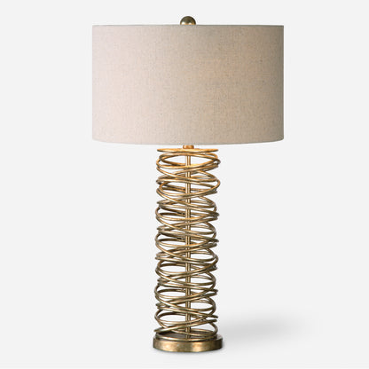 Uttermost Amarey Metal Ring Table Lamp 26609-1