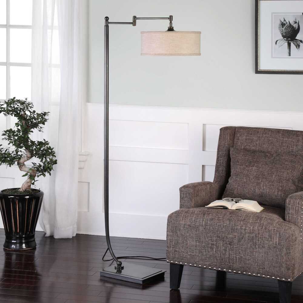 Uttermost Lamine Dark Bronze Floor Lamp 28080-1