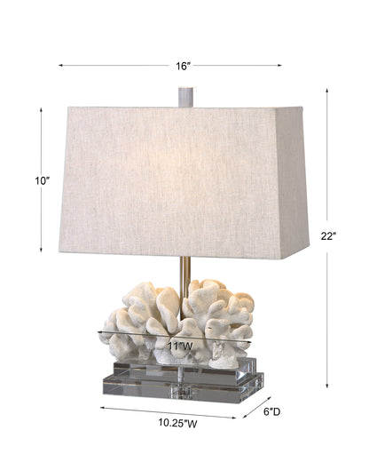 Uttermost Coral Sculpture Table Lamp 27176-1