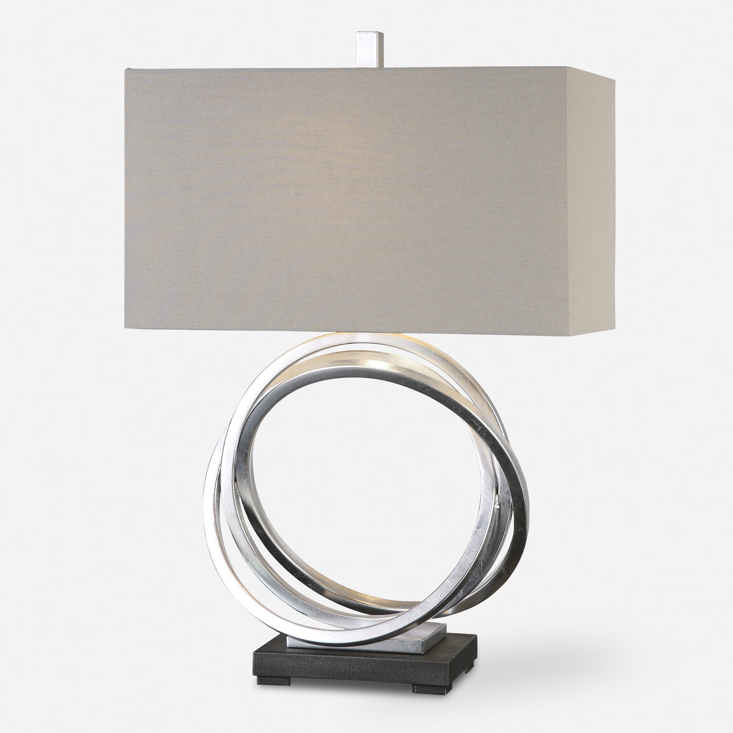 Uttermost Soroca Silver Rings Lamp 27310-1