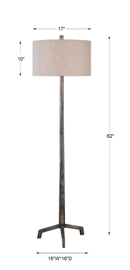 Uttermost Ivor Cast Iron Floor Lamp 28118