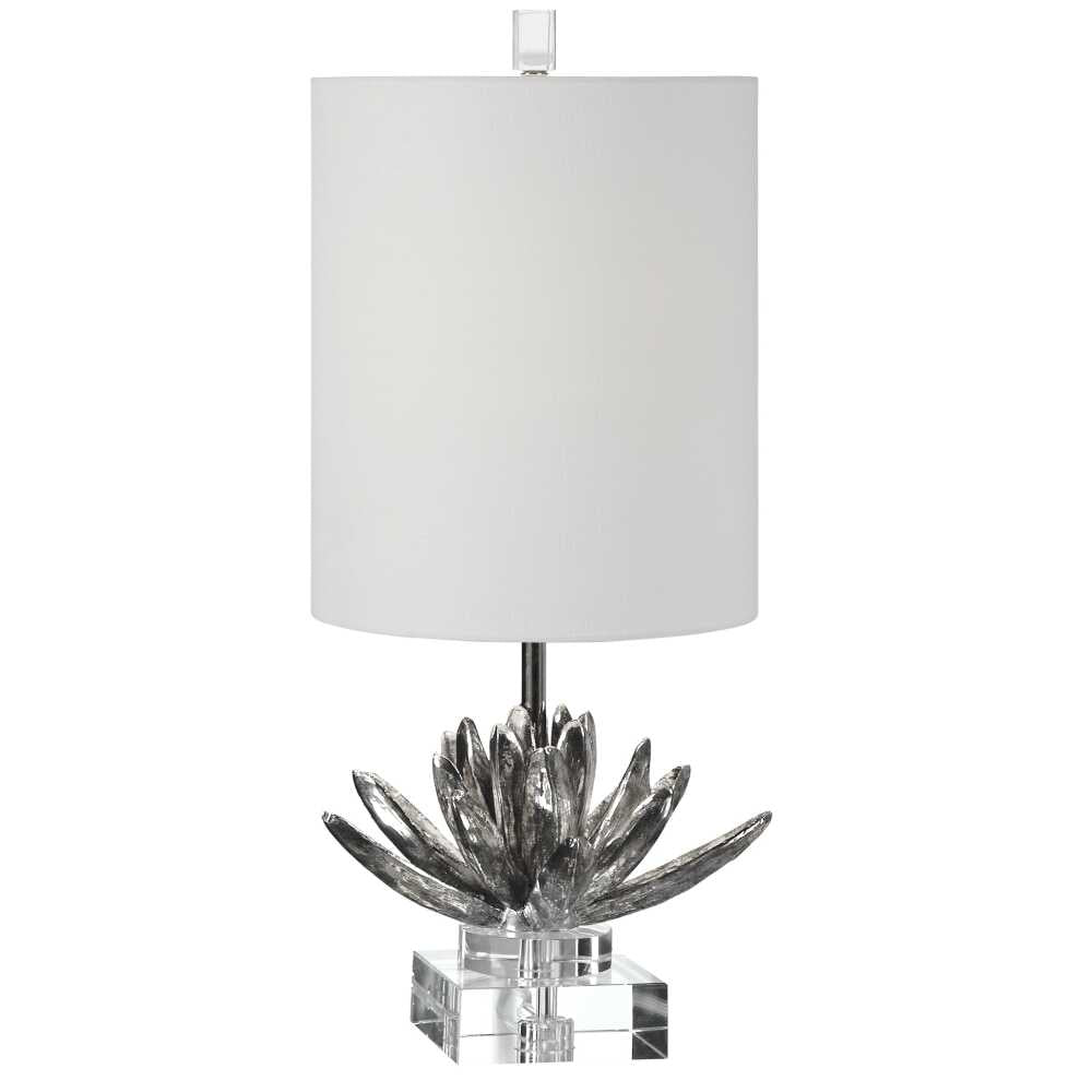 Uttermost Silver Lotus Accent Lamp 29256-1