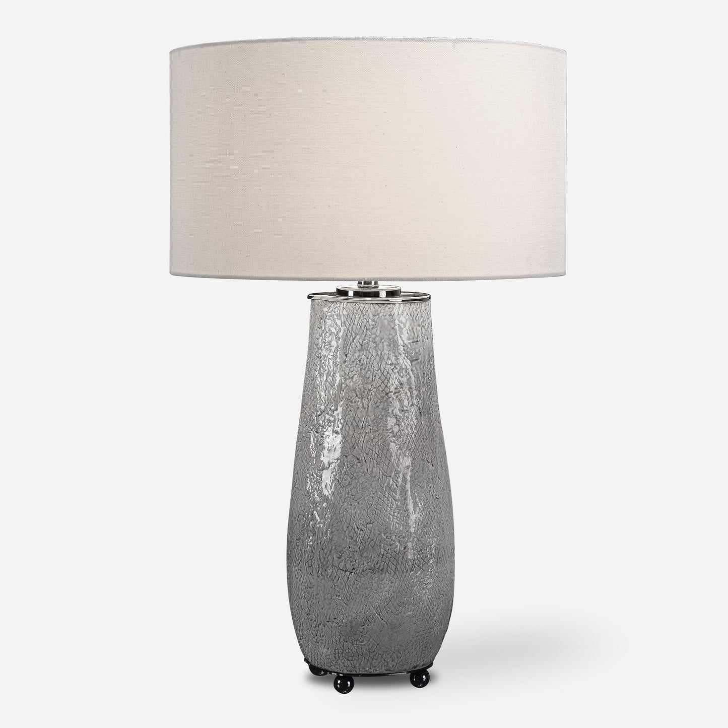 Uttermost Balkana Aged Gray Table Lamp 27564-1