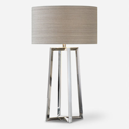 Uttermost Keokee Stainless Steel Table Lamp 27573-1