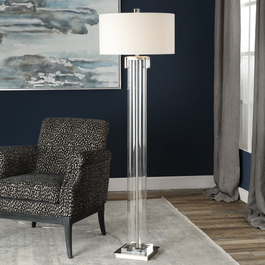 Uttermost Monette Tall Cylinder Floor Lamp 28160