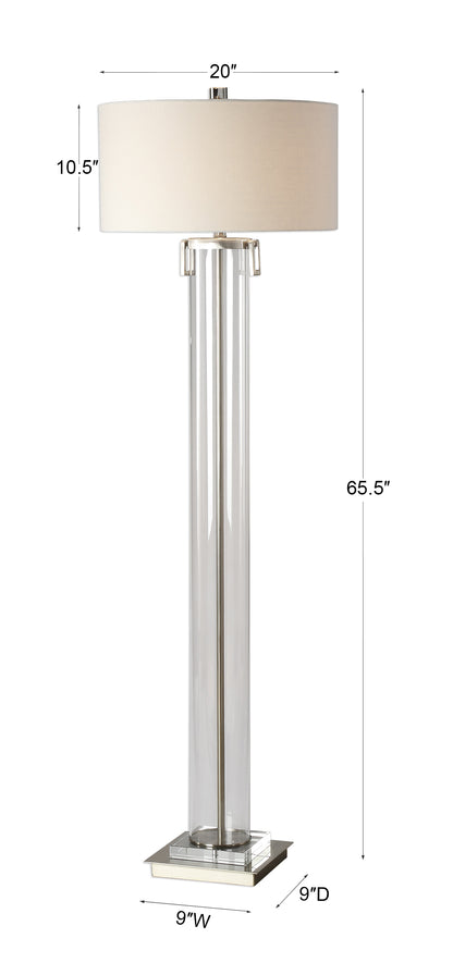 Uttermost Monette Tall Cylinder Floor Lamp 28160