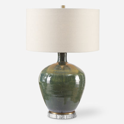 Uttermost Elva Emerald Table Lamp 27759