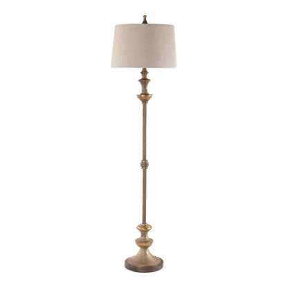 Uttermost Vetralla Silver Bronze Floor Lamp 28180-1