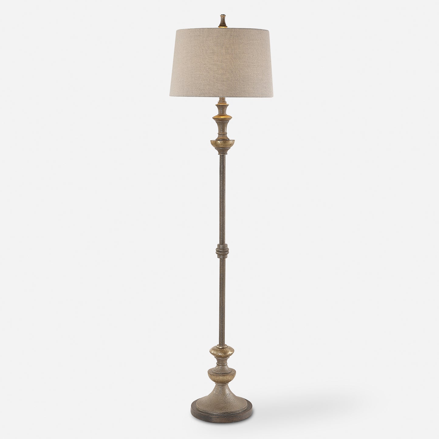 Uttermost Vetralla Silver Bronze Floor Lamp 28180-1