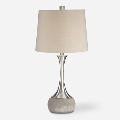 Uttermost Niah Brushed Nickel Lamp 27875-1