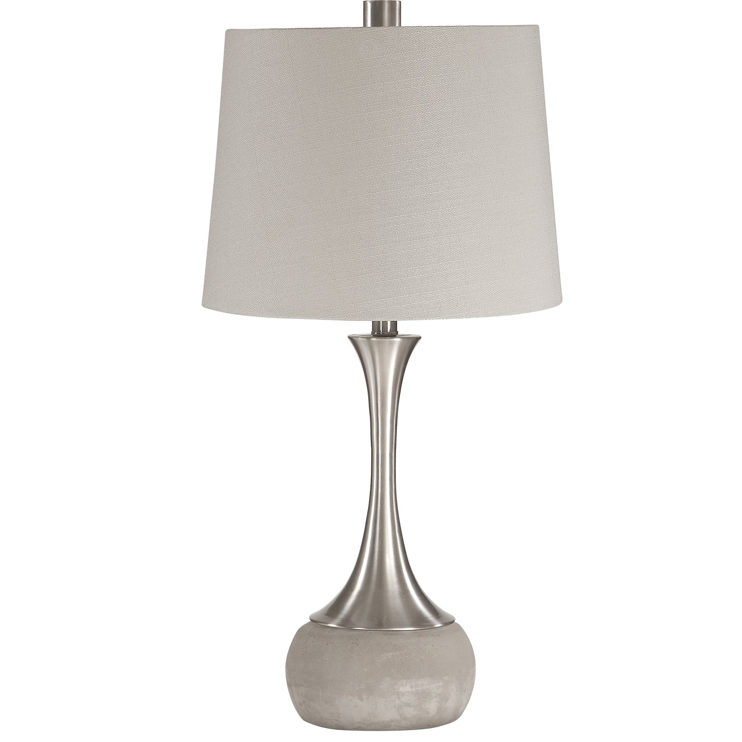 Uttermost Niah Brushed Nickel Lamp 27875-1