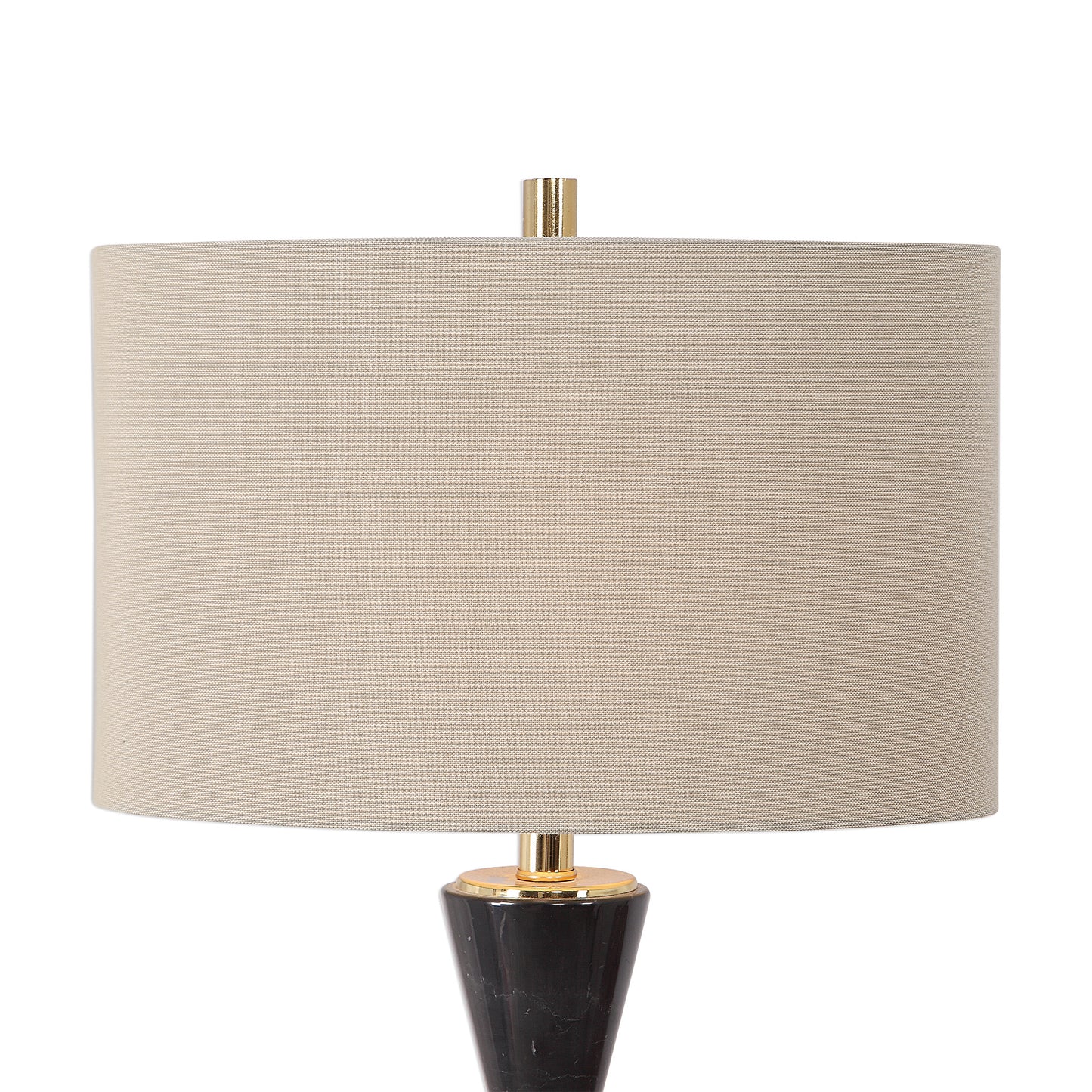 Uttermost Alastair Black Marble Table Lamp 27886