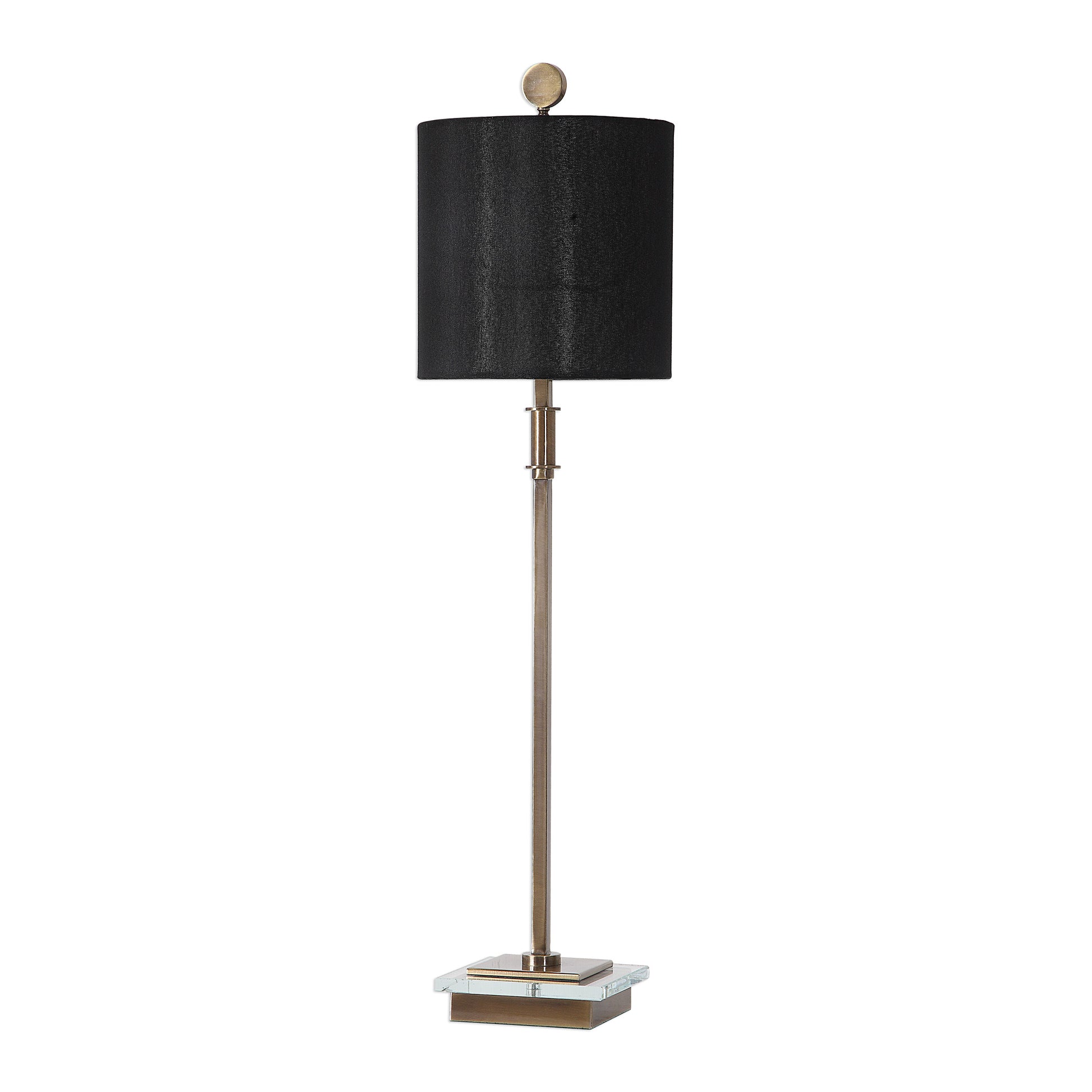 Uttermost Volante Antique Brass Table Lamp 29684-1