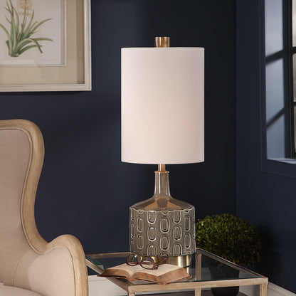 Uttermost Darrin Gray Table Lamp 29682-1