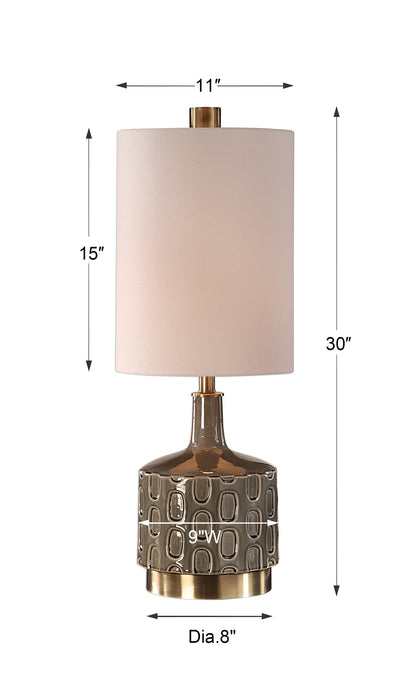 Uttermost Darrin Gray Table Lamp 29682-1