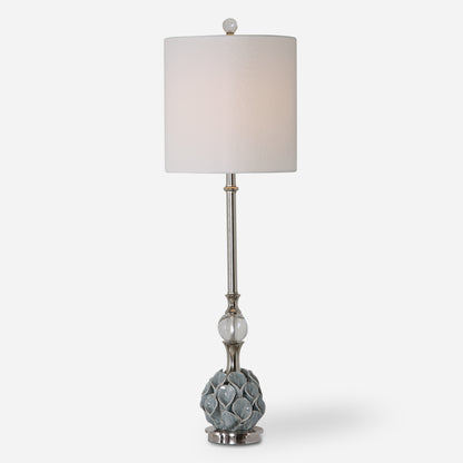 Uttermost Elody Blue Gray Buffet Lamp 29674-1