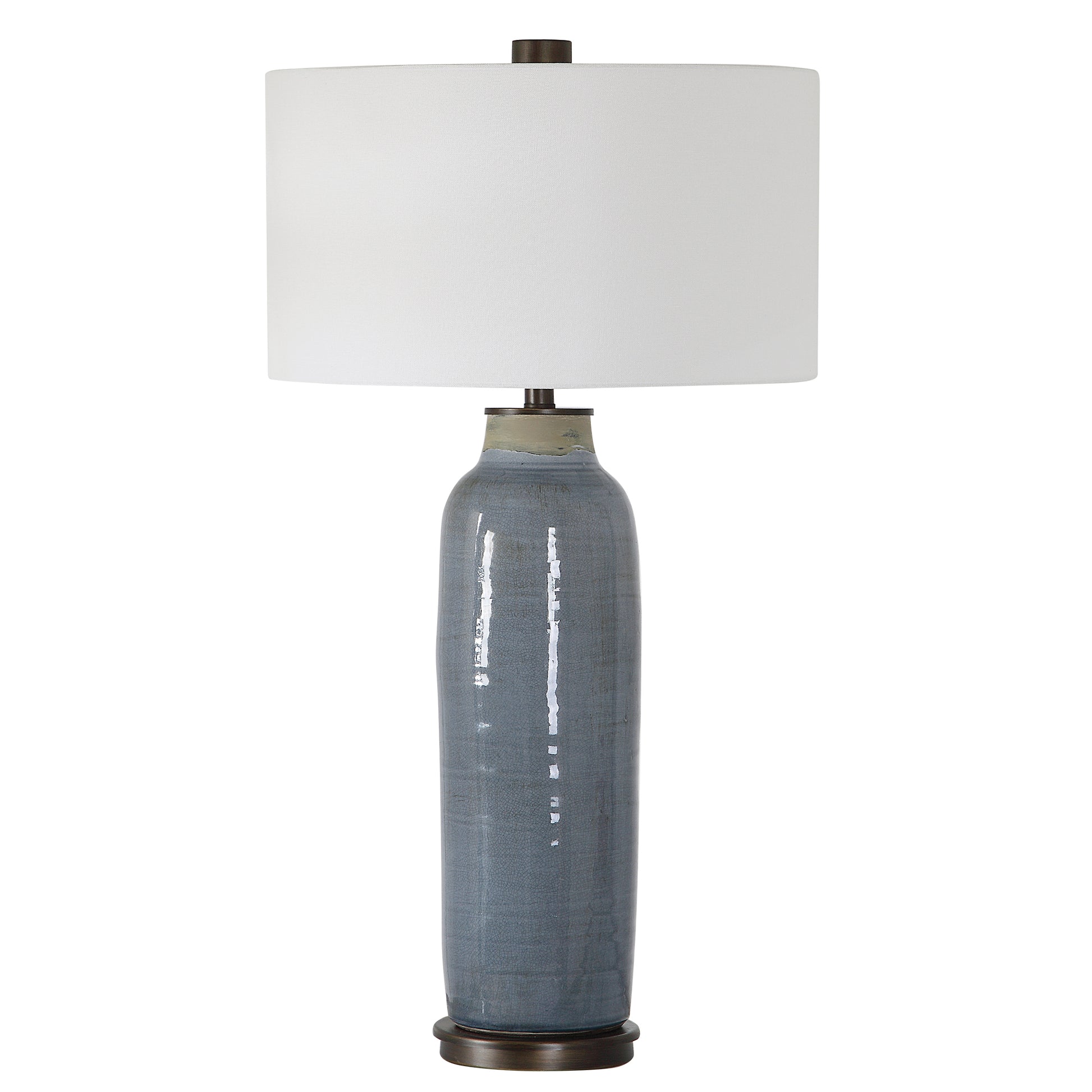 Uttermost Vicente Slate Blue Table Lamp 26009