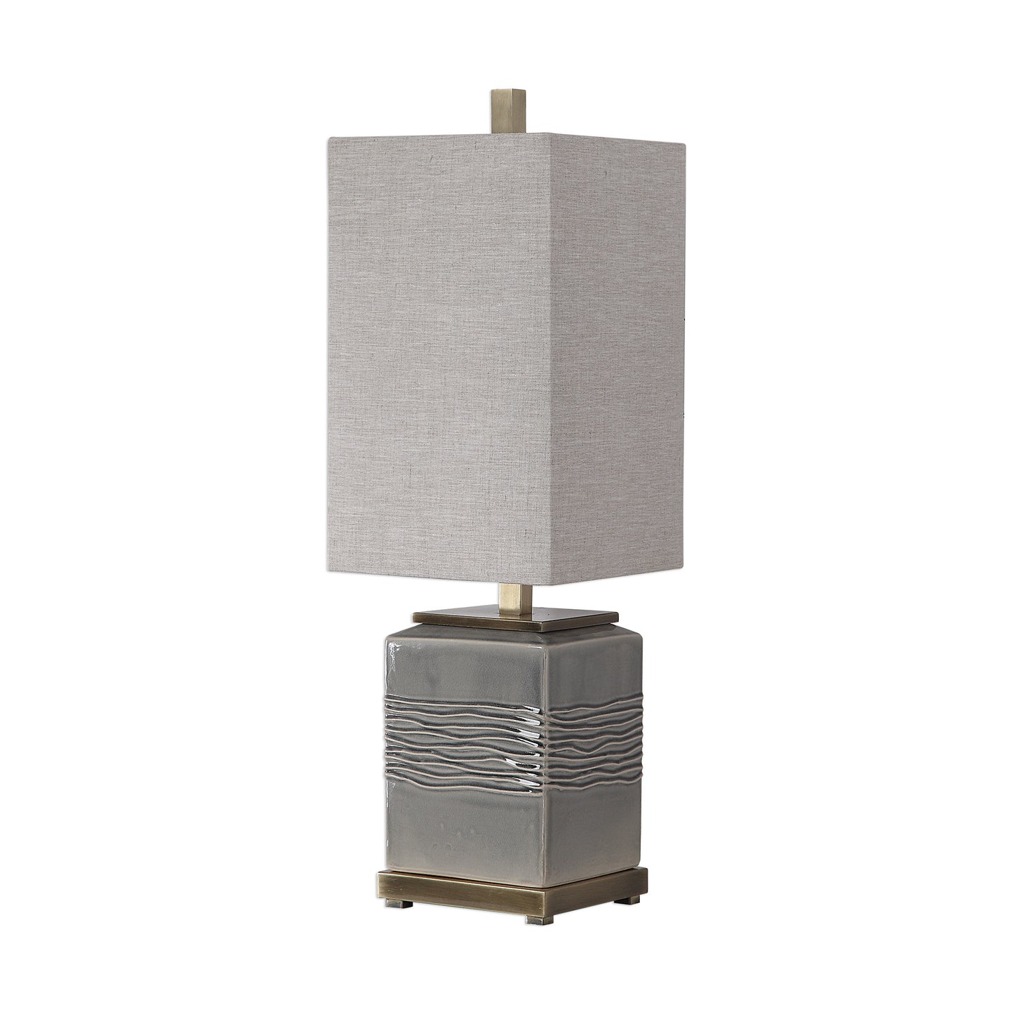 Uttermost Covey Gray Glaze Buffet Lamp 29680-1