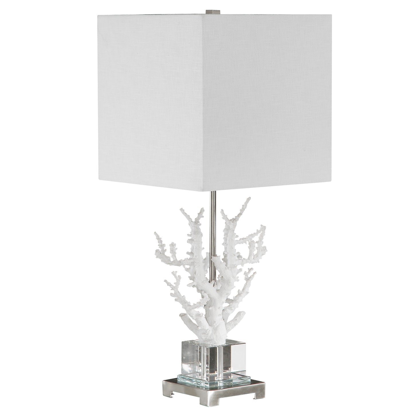 Uttermost Corallo White Coral Table Lamp 29679-1