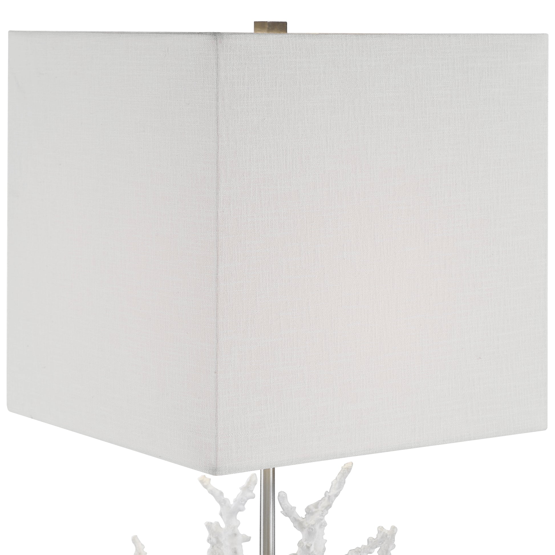 Uttermost Corallo White Coral Table Lamp 29679-1