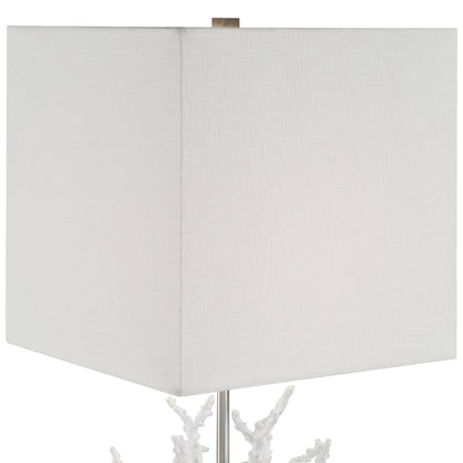 Uttermost Corallo White Coral Table Lamp 29679-1