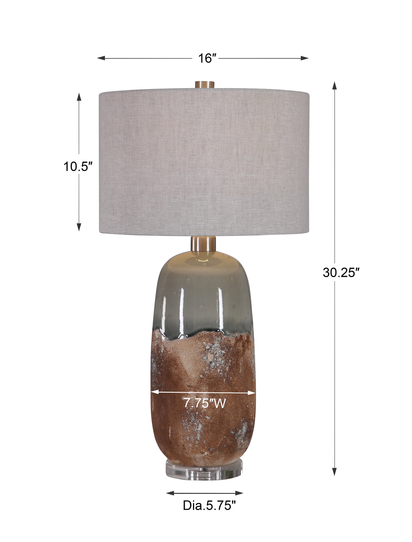 Uttermost Maggie Ceramic Table Lamp 26381-1