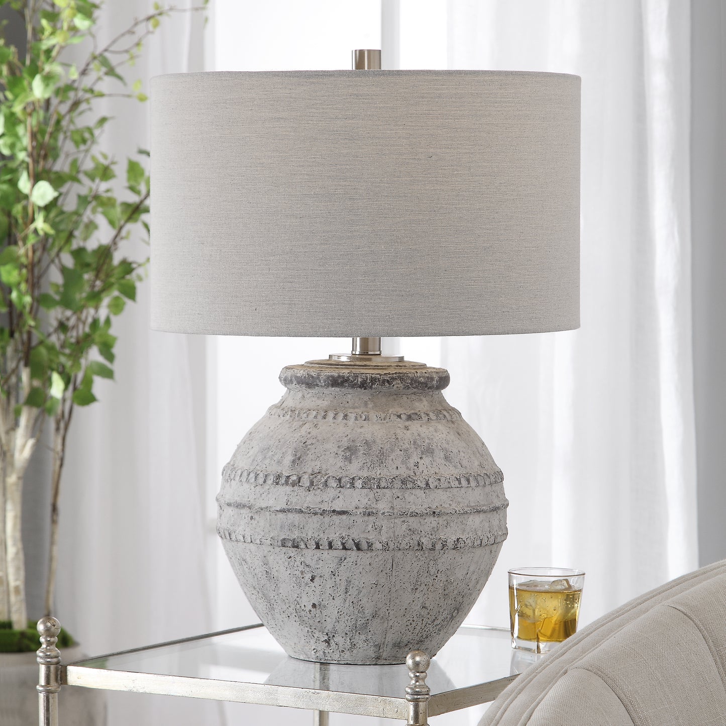 Uttermost Montsant Stone Table Lamp 28212-1