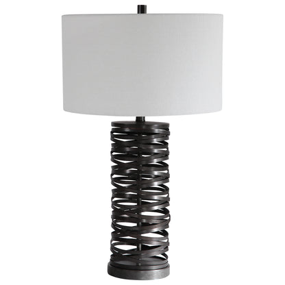 Uttermost Alita Rust Black Table Lamp 28213