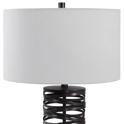 Uttermost Alita Rust Black Table Lamp 28213