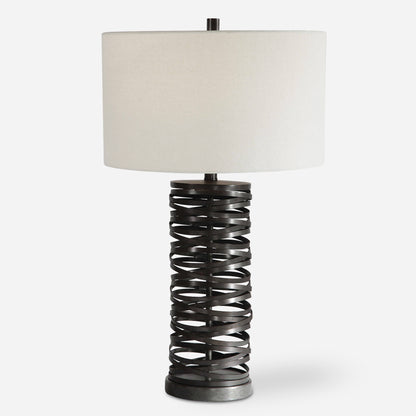 Uttermost Alita Rust Black Table Lamp 28213