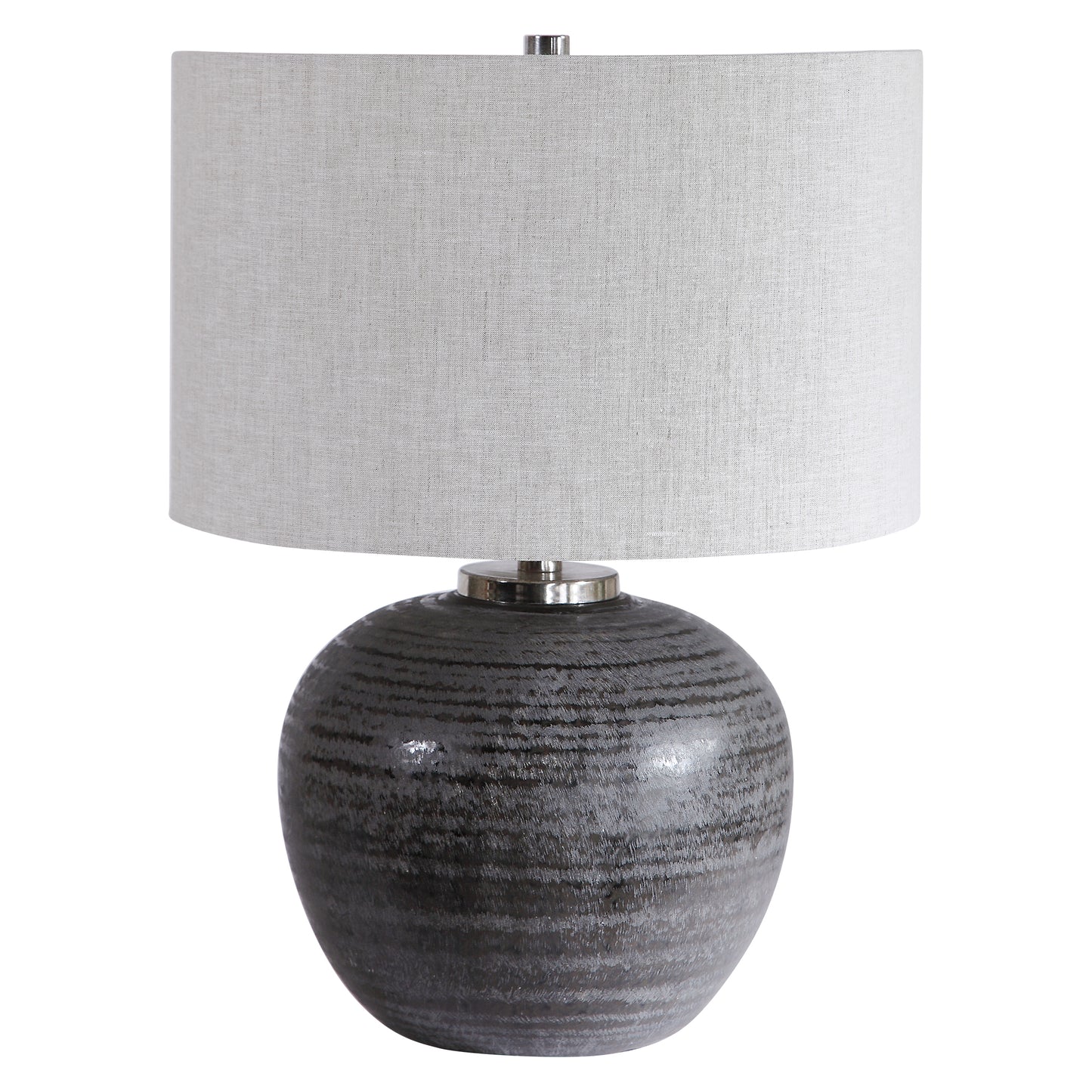 Uttermost Mikkel Charcoal Table Lamp 26349-1