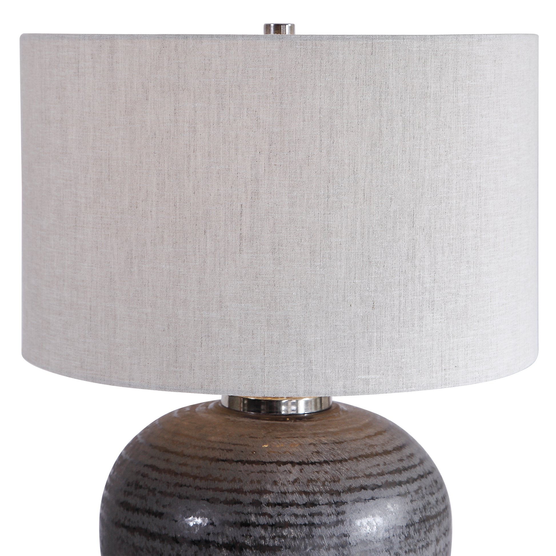 Uttermost Mikkel Charcoal Table Lamp 26349-1