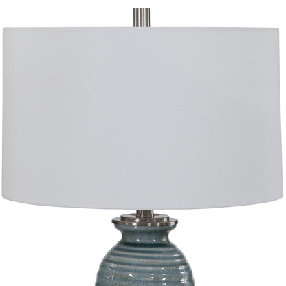 Uttermost Zaila Light Blue Table Lamp 26362-1