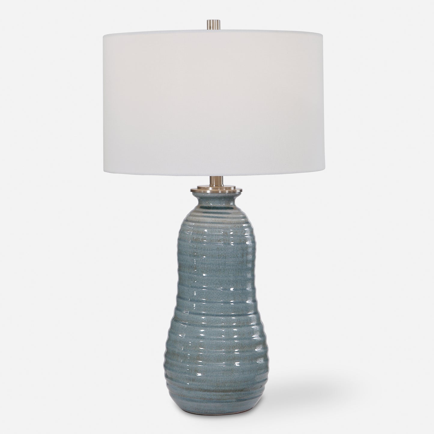 Uttermost Zaila Light Blue Table Lamp 26362-1