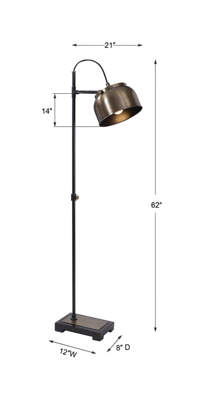 Uttermost Bessemer Industrial Floor Lamp 28200-1