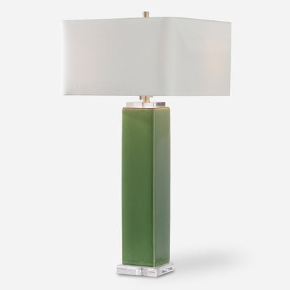 Uttermost Aneeza Tropical Green Table Lamp 26410-1