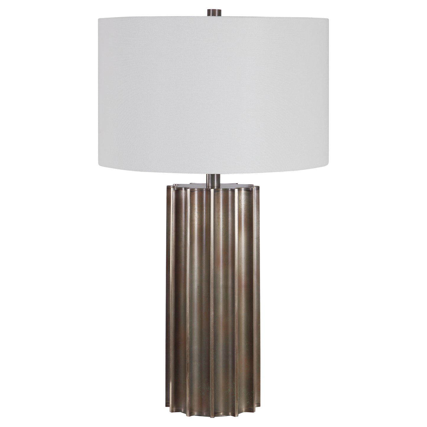 Uttermost Khalio Gun Metal Table Lamp 28264