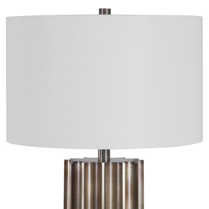 Uttermost Khalio Gun Metal Table Lamp 28264